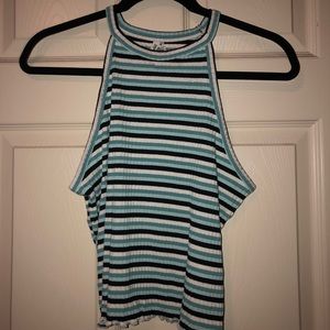 Stripped tank top